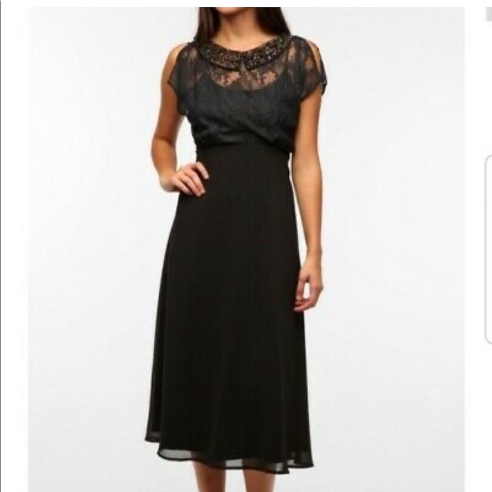 Urban Outfitters Lace/Beaded Embroidered Dress